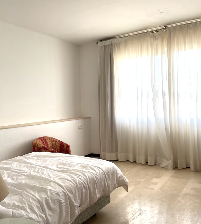 frontal sea view apartment Sta Eulalia Ibiza  bedroom 1.png